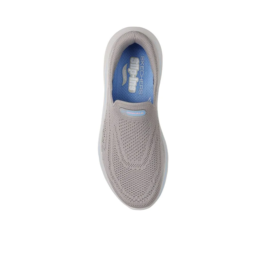 SKECHERS Women Training Shoes Slip-ins®: GO WALK® Arch Fit® N-Joy - Arianne Beige - SK108SH599EMTH
