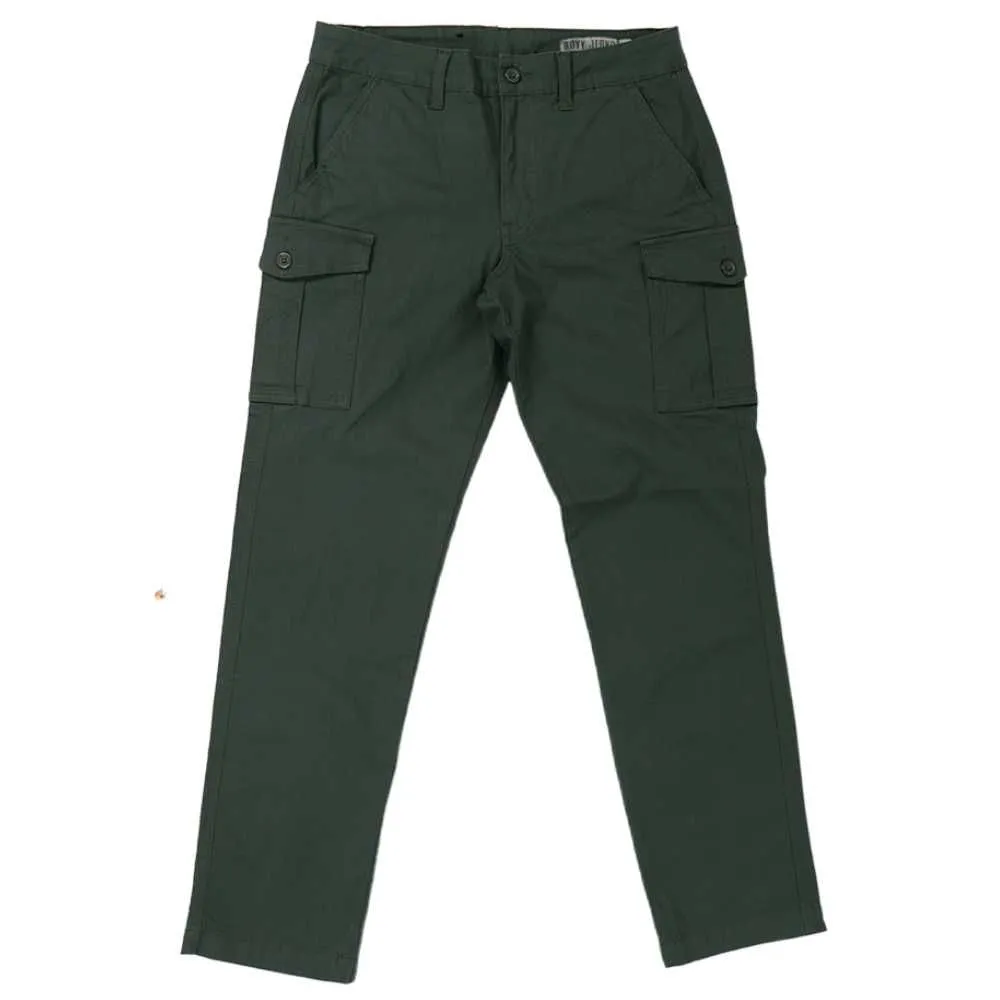 BOVY GREEN SLIM  CARGO TROUSERS -9206