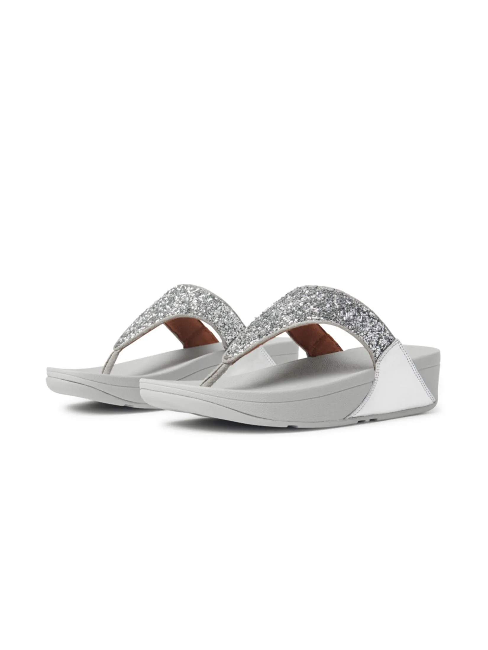 FitFlop™ WOMEN'S COMM-LULU SHIMMERFOIL SILVER