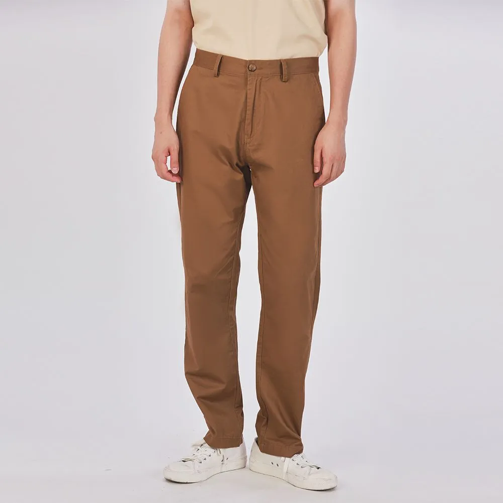 JOHN HENRY Men's Pants (Regular Fit) ESSENTIALS Brown