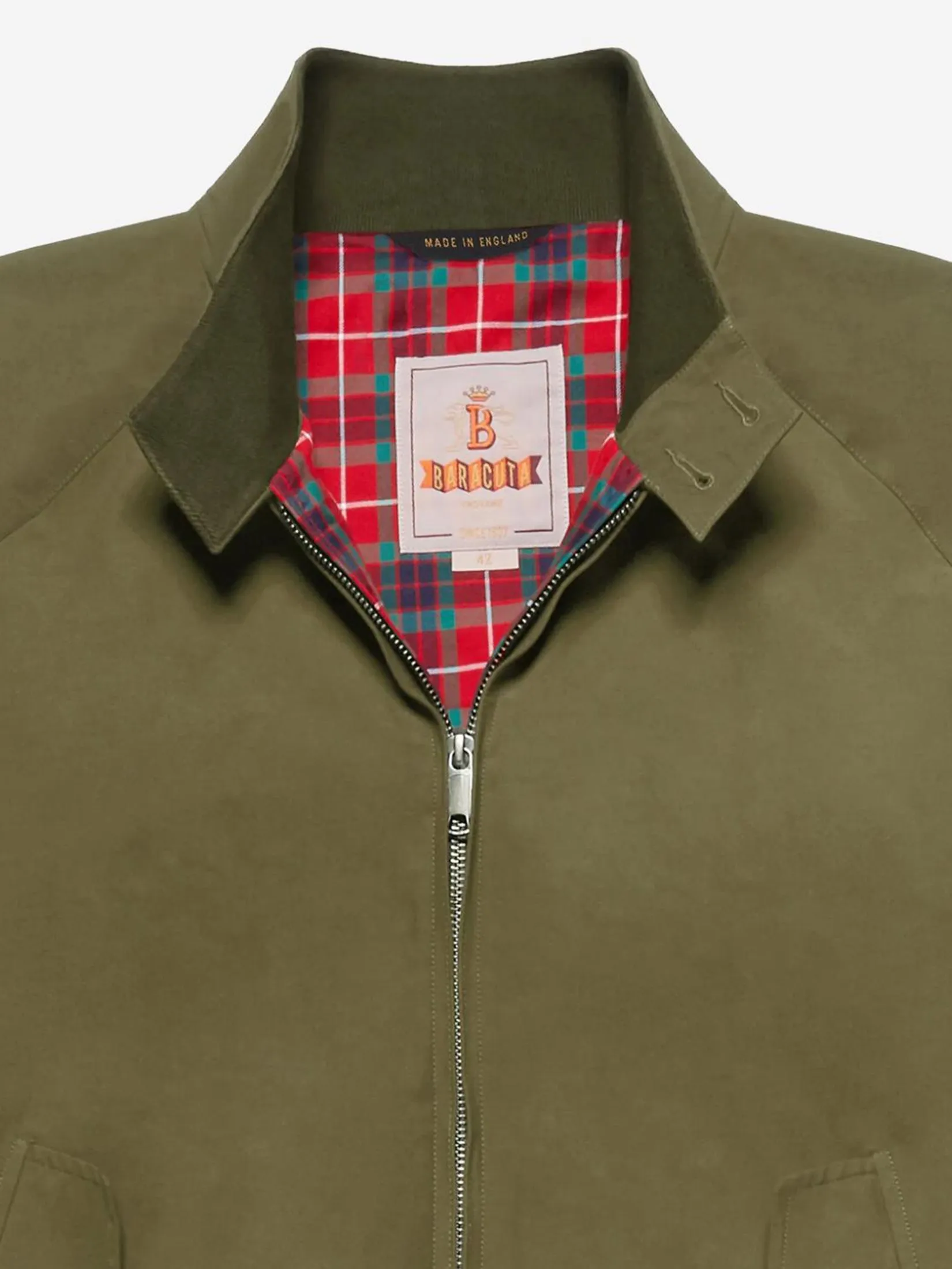 BARACUTA Unisex Harrington Jacket G9 Army