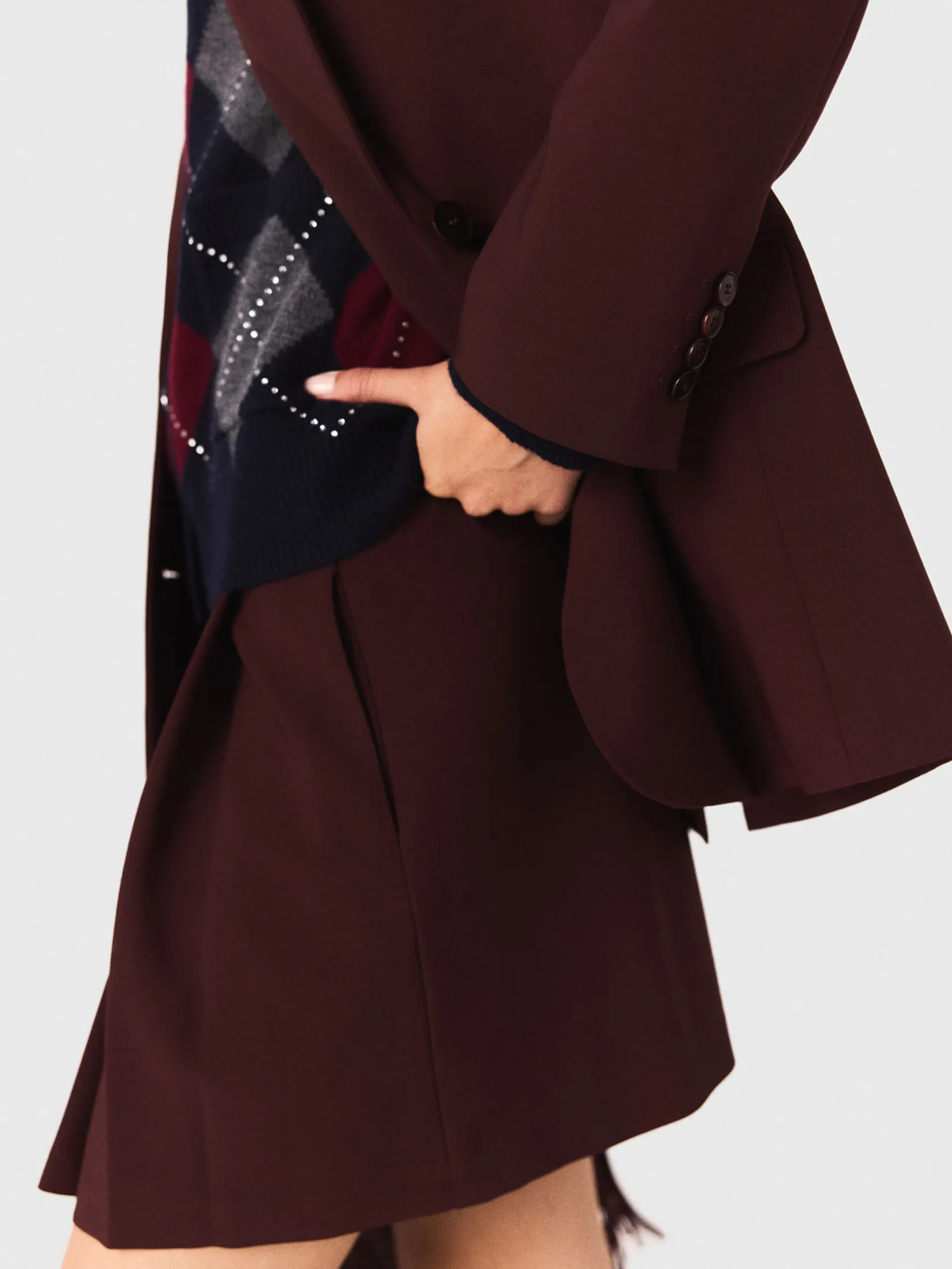 MAJE Women Suit Jacket Belted