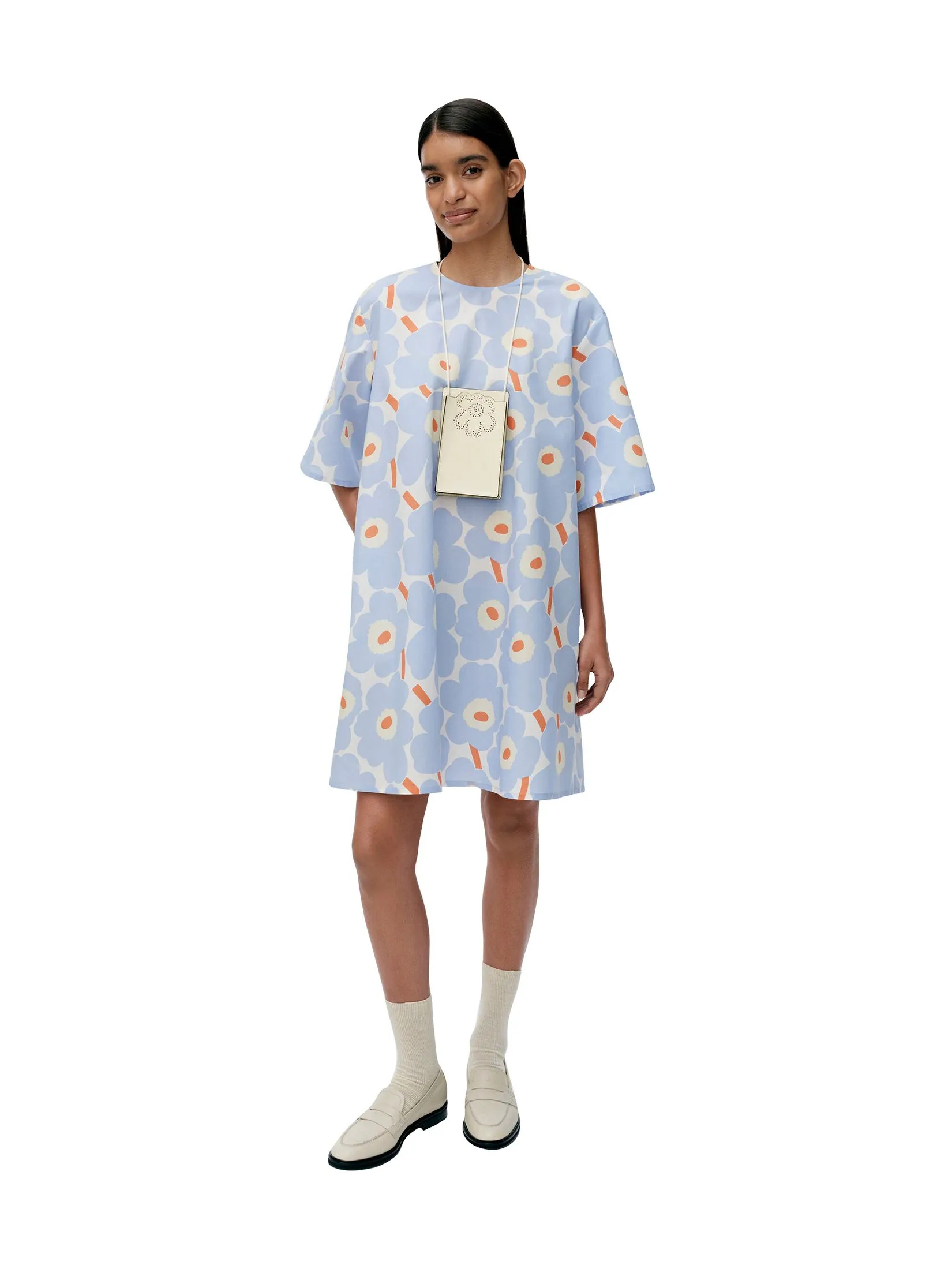 MARIMEKKO LIGHT BLUE WOMAN VOHVELI UNIKKO