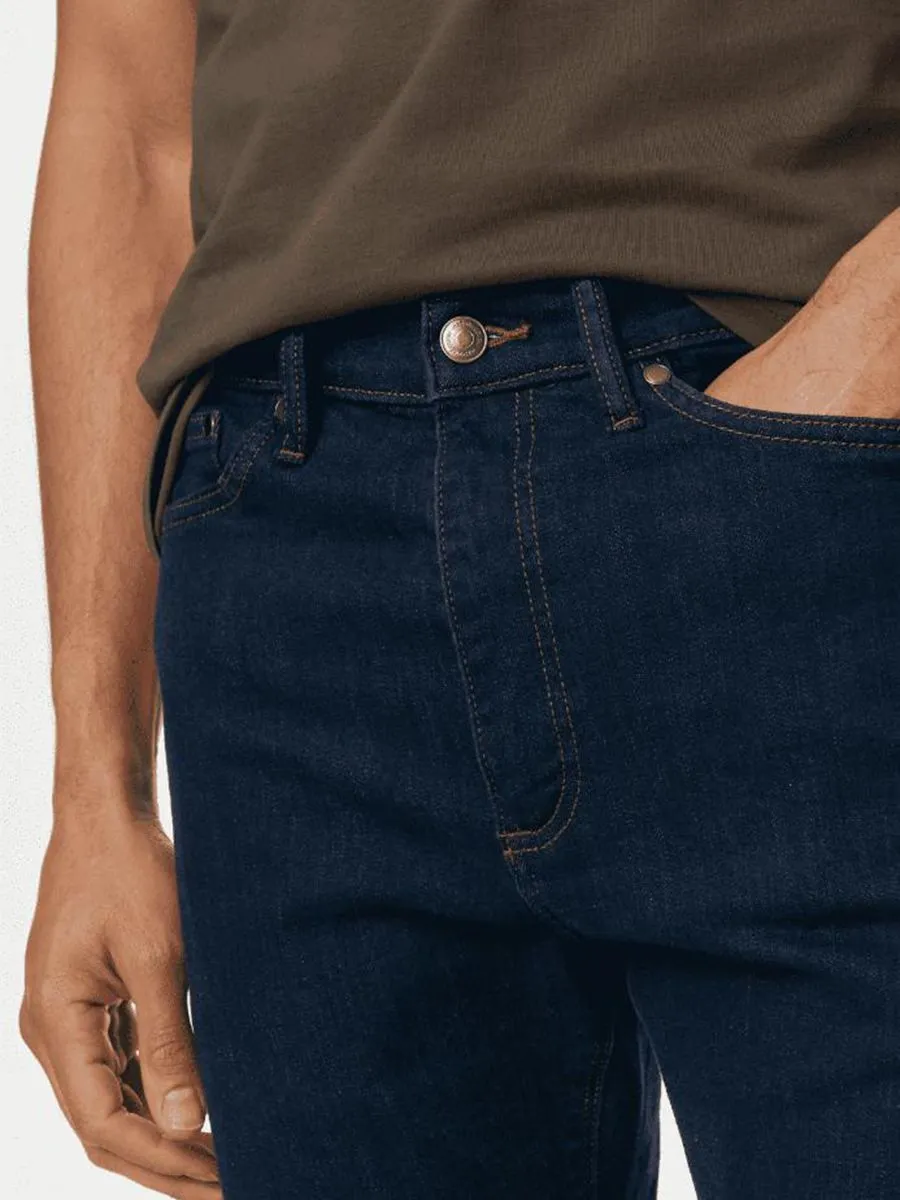 MARKS & SPENCER Men Jeans Straight Fit Stretch Xb_Indigo