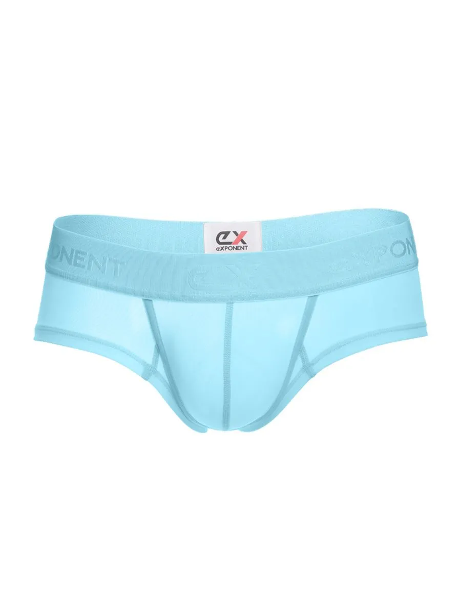 EXPONENT Underwear Elusive Silky - Secret Zone Translucent Mini Trun Aqua
