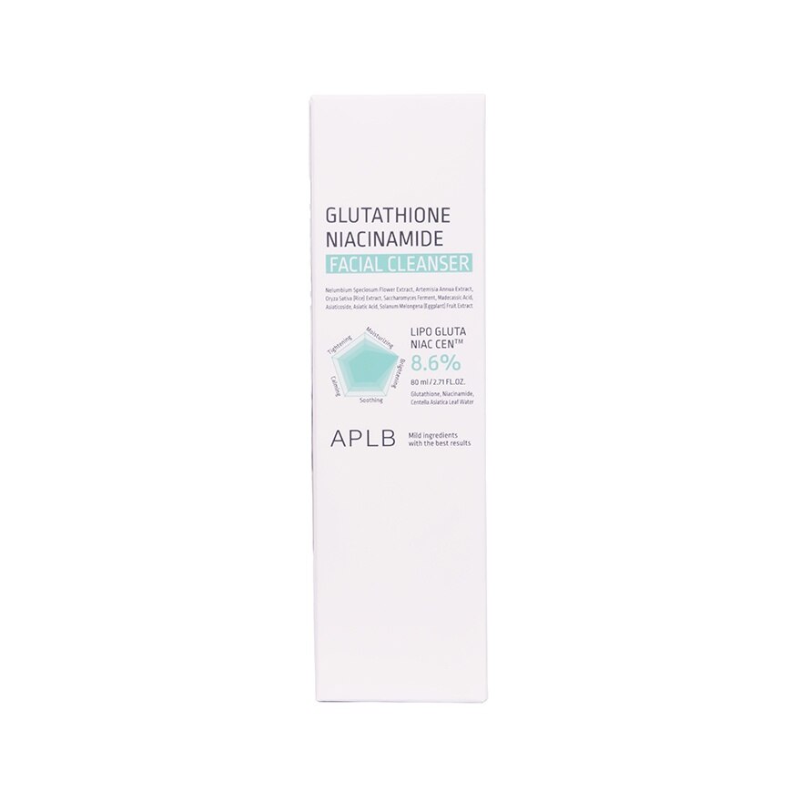 APLB Glutathione Niacinamide Facial Cleanser 80 Ml.
