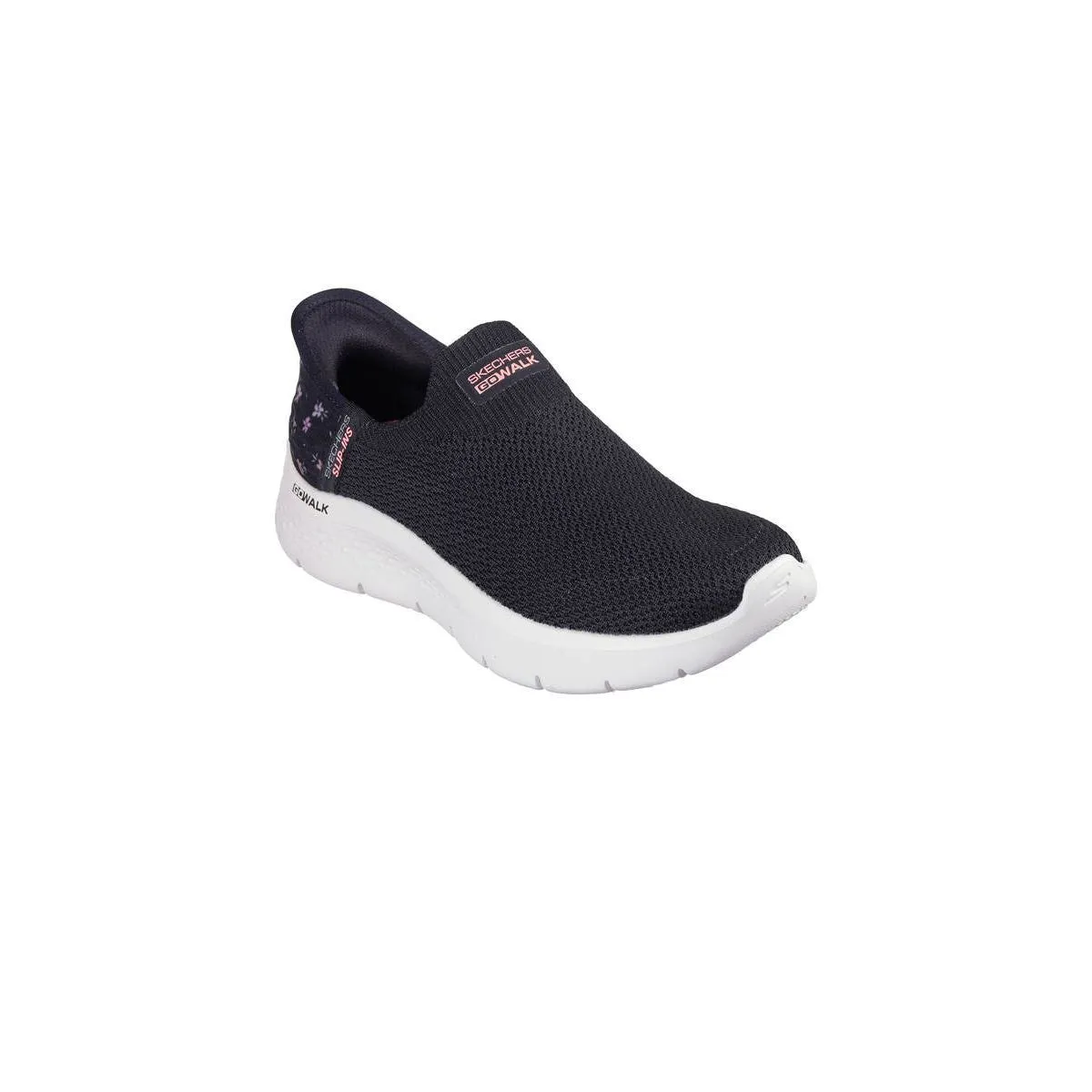 SKECHERS Women Training Shoes Slip-ins®: Go Walk® Flex - Sunset Rose Black - SK108SH557DSTH