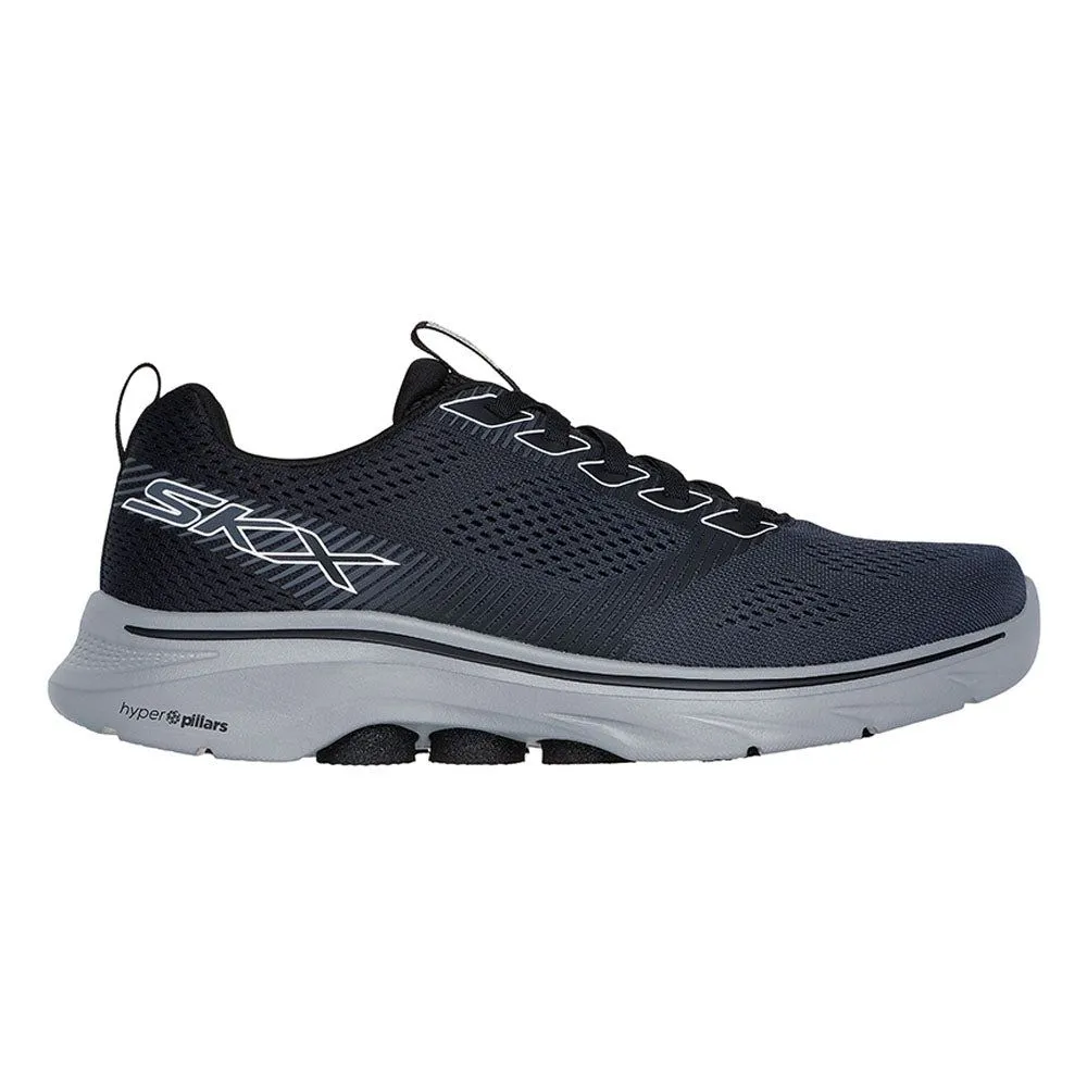 SKECHERS Men Training Shoes GO WALK 7™ - Hahn Black - SK108SH541EHTH