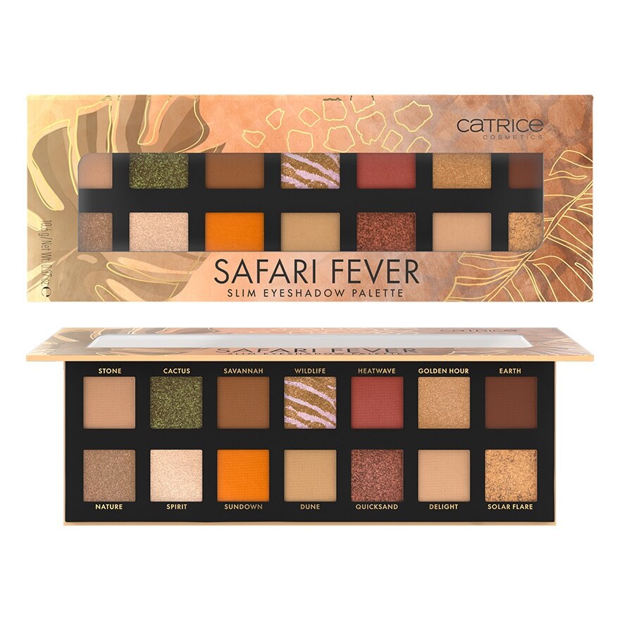 Catrice Safari Fever Slim Eyeshadow Palette 10.6g. 010 - Multicolour