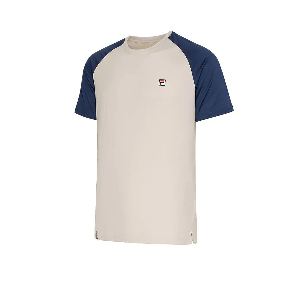 FILA Men Training T-Shirt Iconic Beige - FI039AP059ENTH