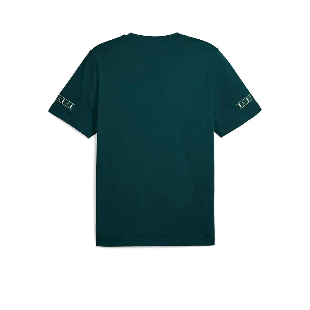 PUMA Essentials Tape Layout Men T-Shirt Green - PU097AP050EOTH
