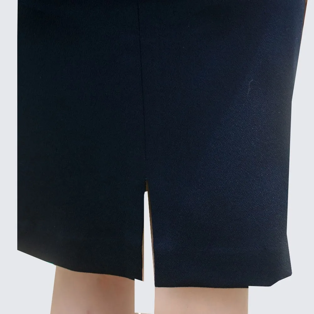 VERONIQA Navy Blue Skirt VE-S61 IGPU22-6