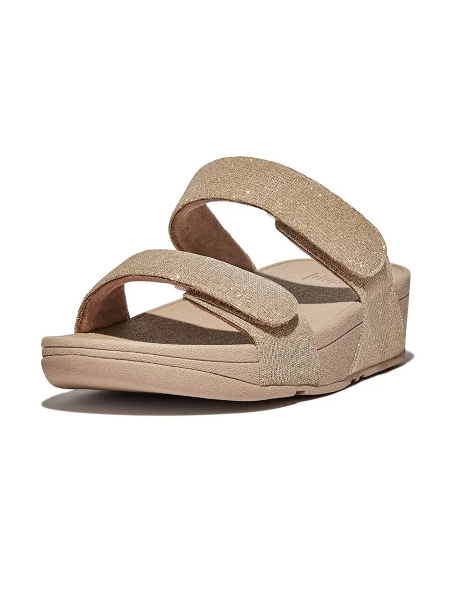 FitFlop™ WOMEN'S LULU ADJUSTABLE SHIMMERLUX FZ9-A94 BEIGE