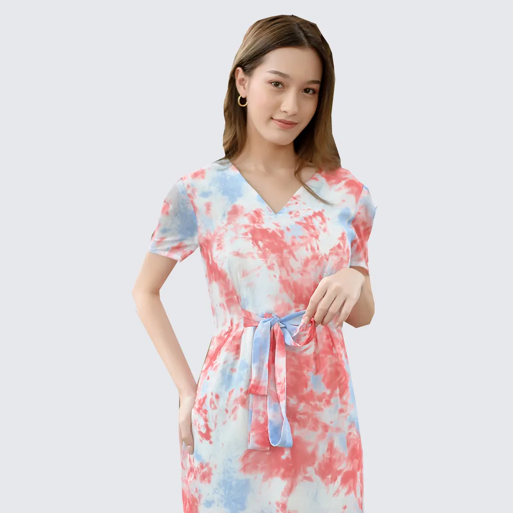 AMILA Red Dress AM-D995 IGPU22-4