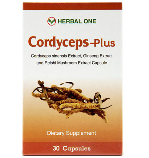 Капсулы Кордицепс плюс Herbal One 30 капсул