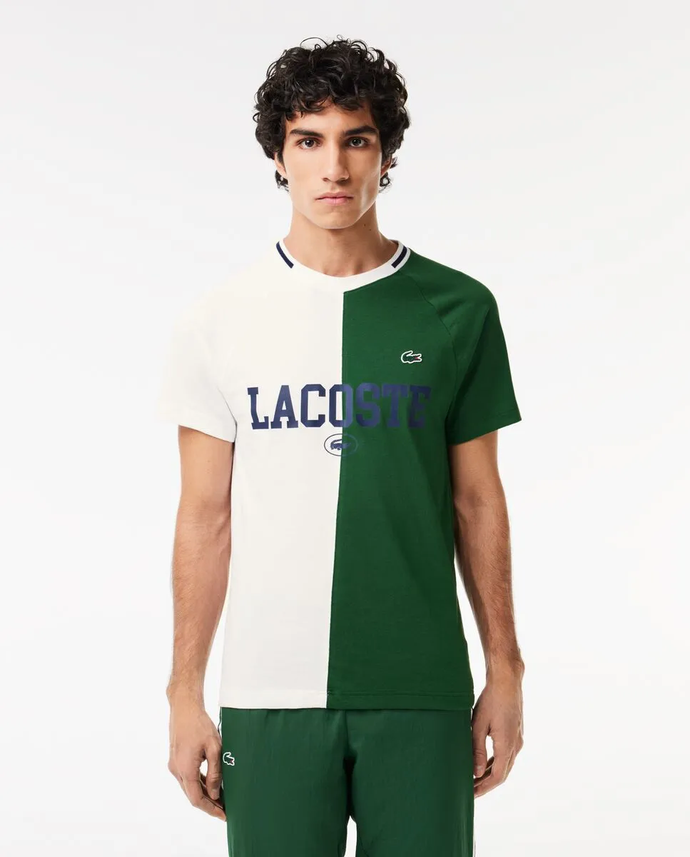 LACOSTE Lacoste SPORT x Daniil Medvedev Ultra-Dry Tennis T-Shirt White