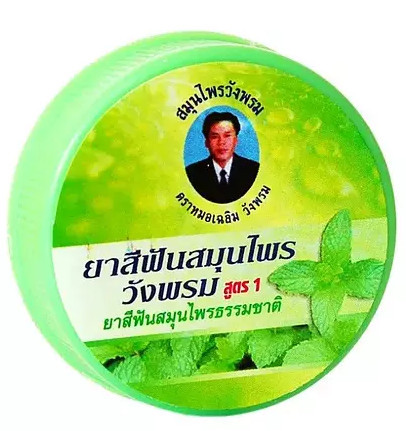 Тайская зубная паста с борнеолом WangProm