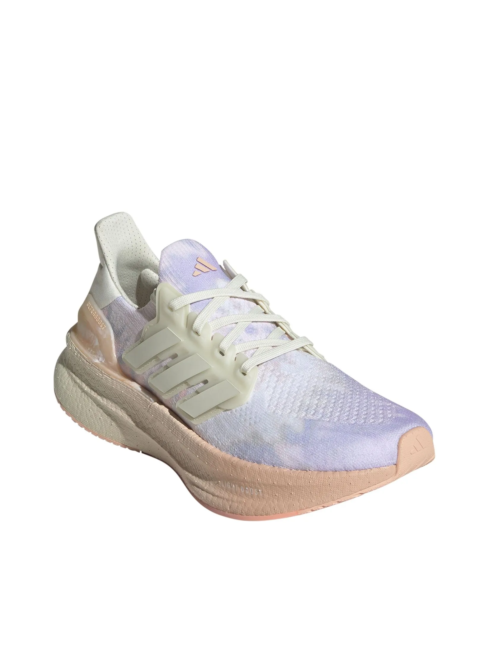 ADIDAS Women Running Shoes Ultraboost 5 Tie-Dye JI1519 Ivory