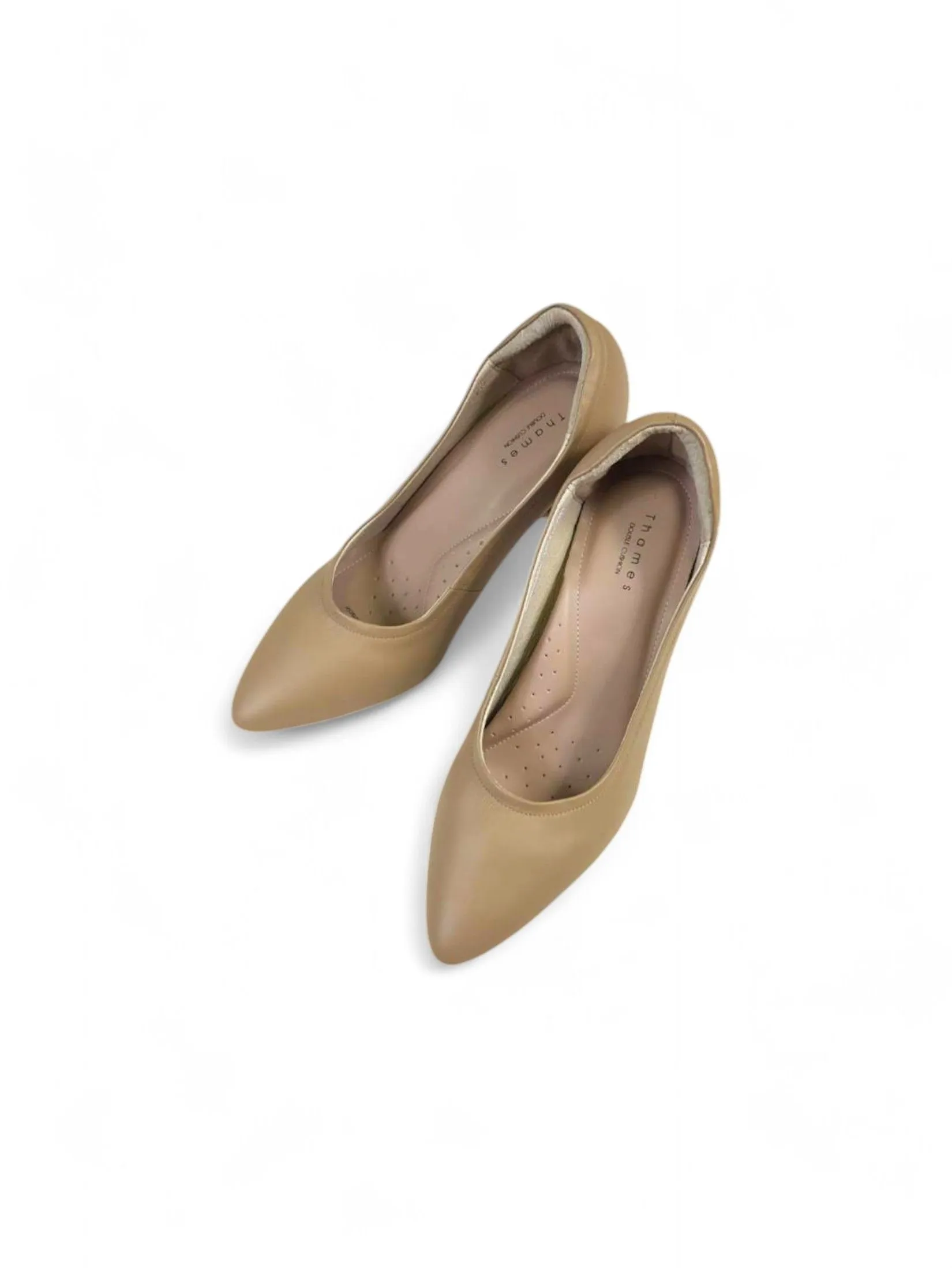 THAMES Women High Heels Height 3 inch Beige