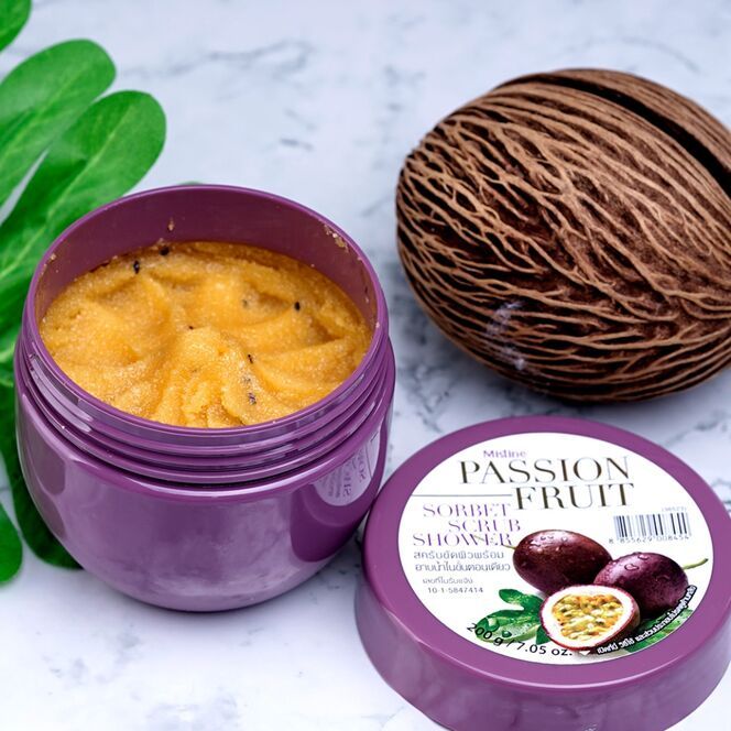 Скраб - сорбет для тела с маракуйей Mistine 200 гр