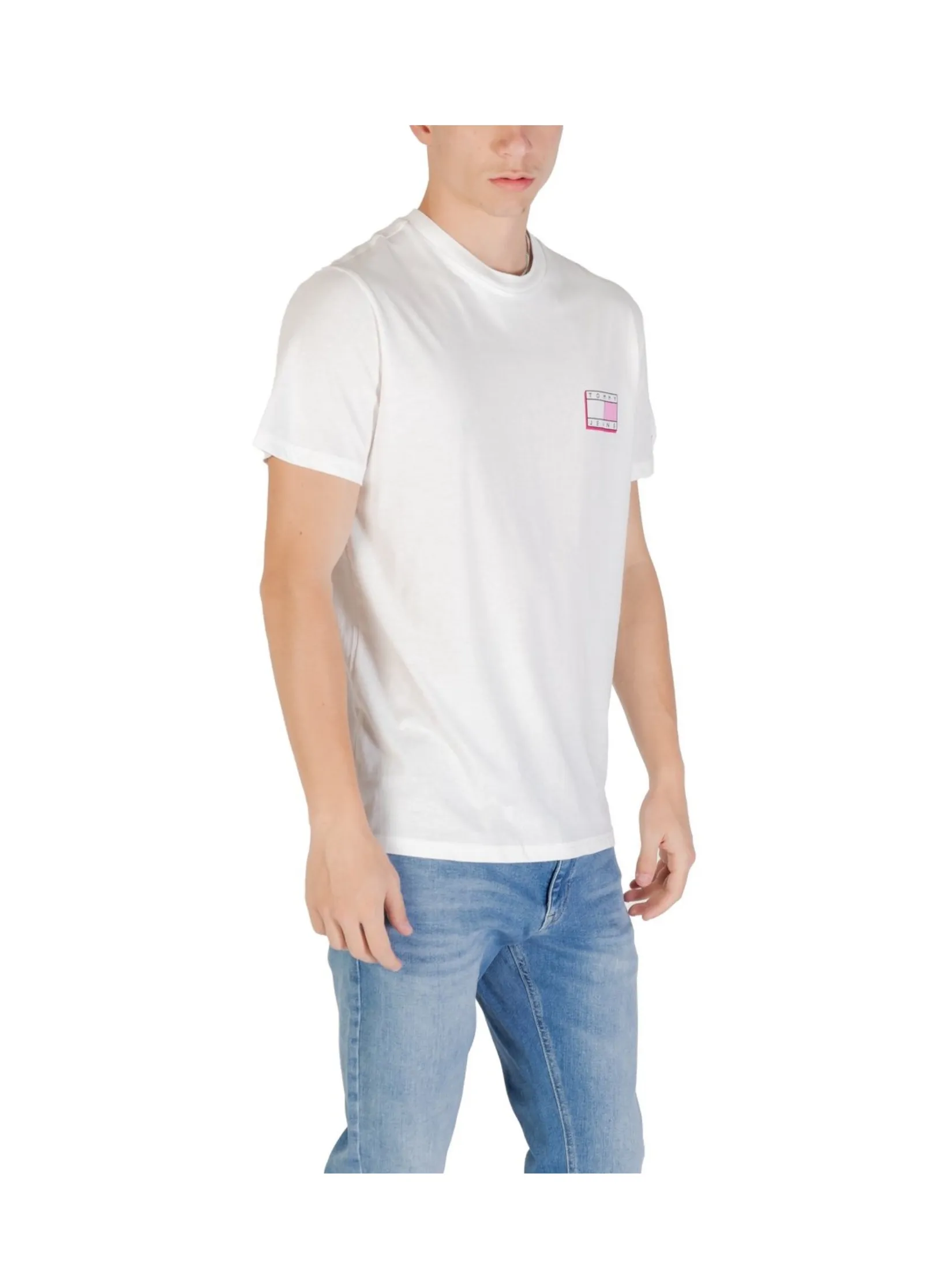 TOMMY JEANS MEN TEE WHITE Slim