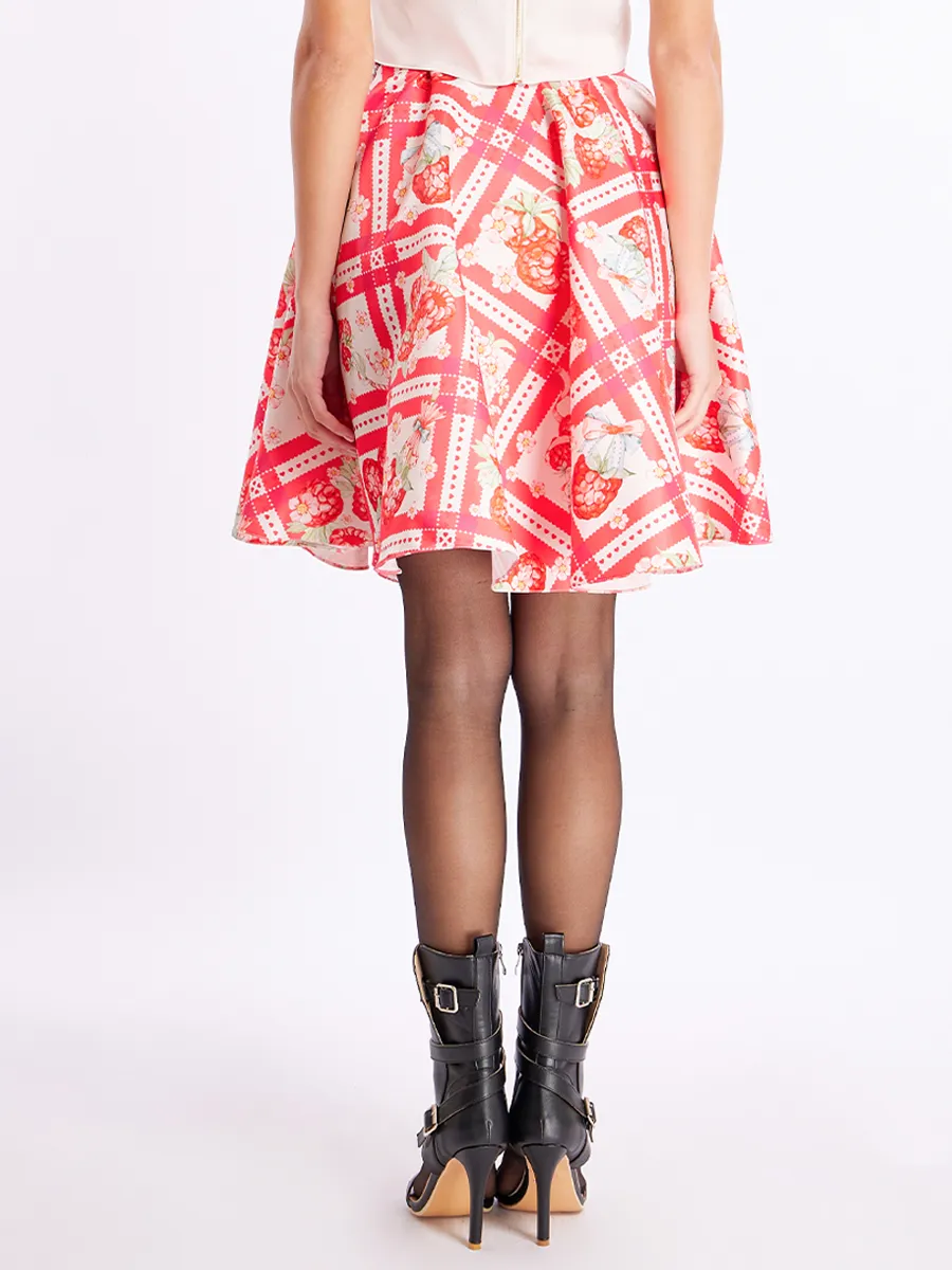 ICONIC WOMAN CREAM HARLOW SKIRT