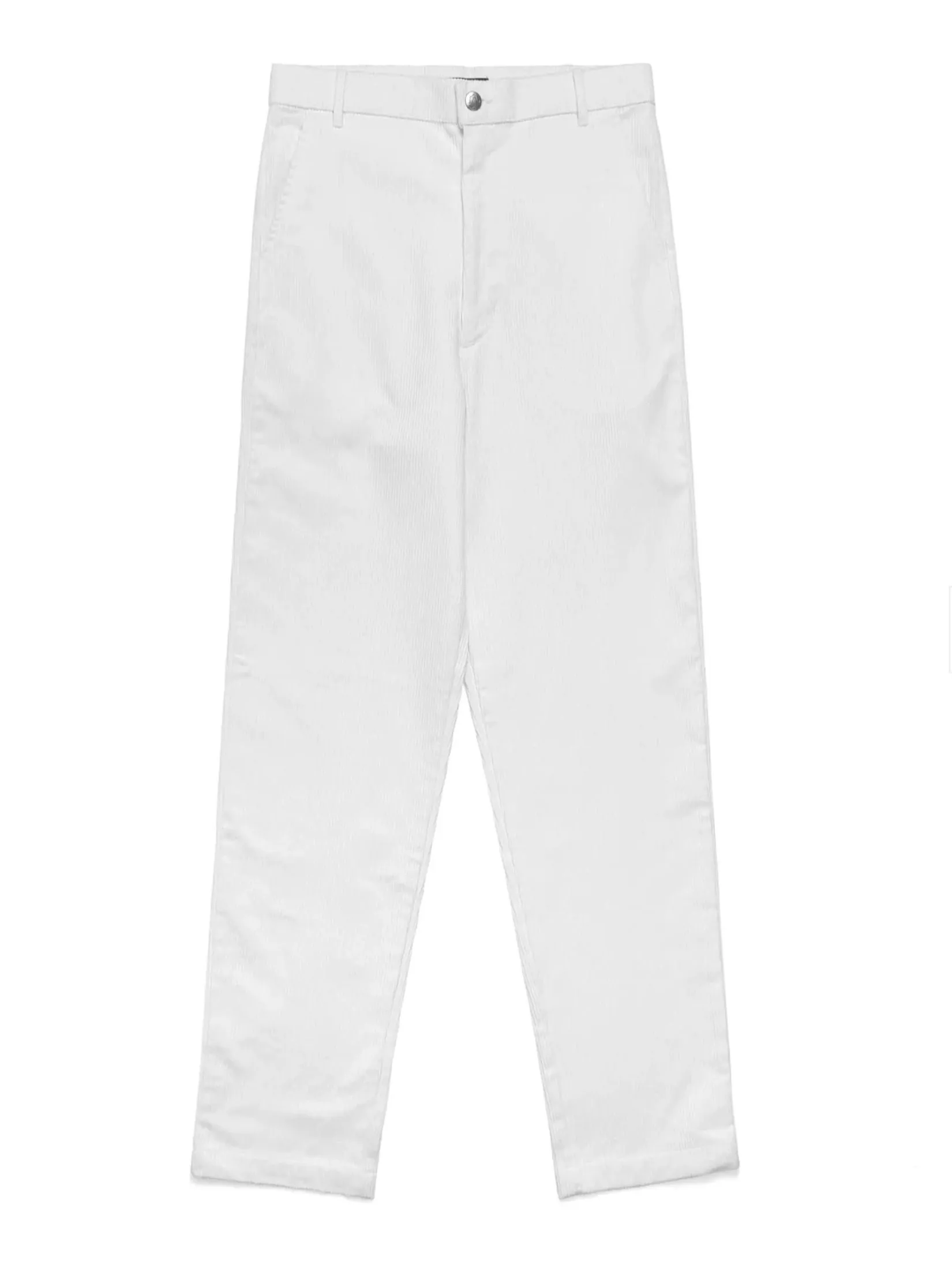 MALBON GOLF MALBON GOLF & SKI CORDUROY PANTS IN WHITE