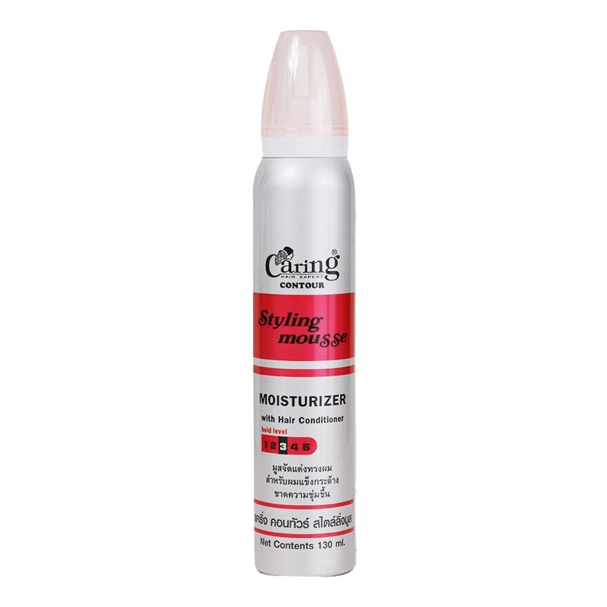Caring Contour Styling Mousse Moisturizer 130 Ml.