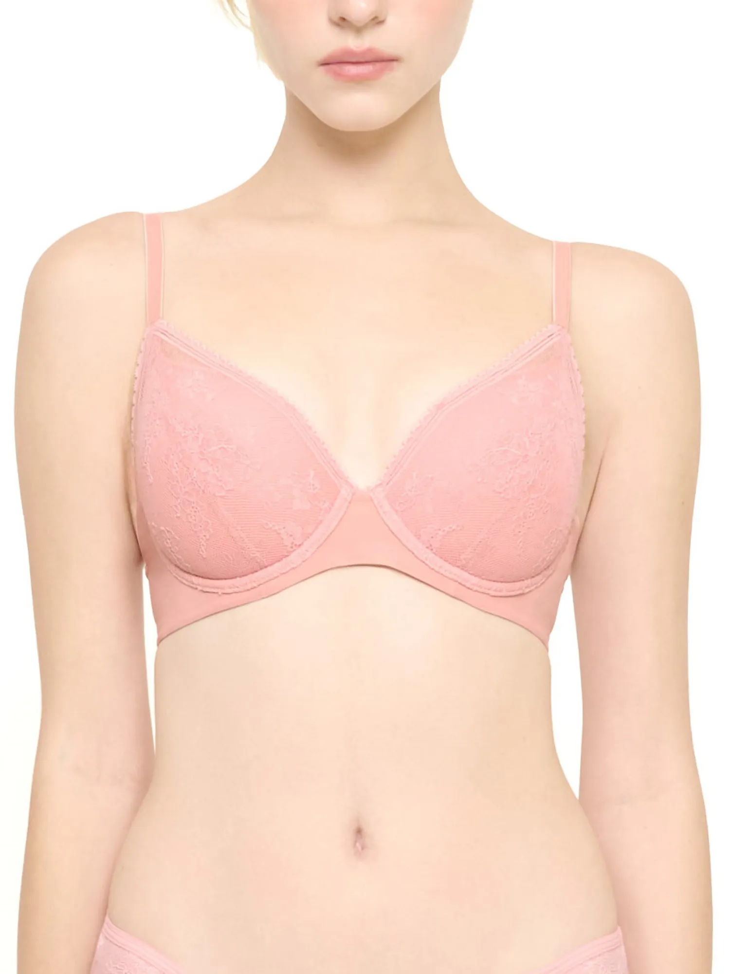 WACOAL Women Cool Innovation underwire Bra 3/4 Cup Pink