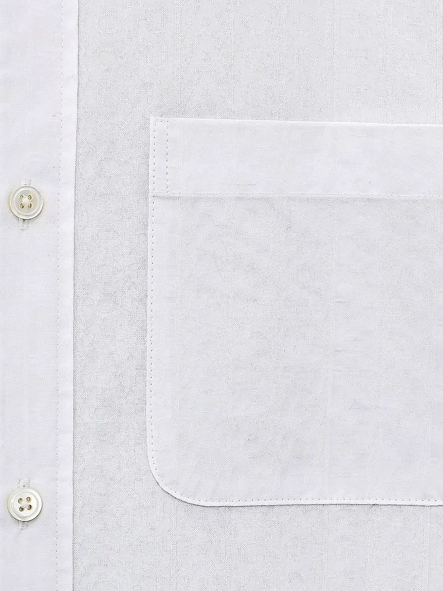 MARC JACOBS THE MONOGRAM BIG SHIRT WHITE