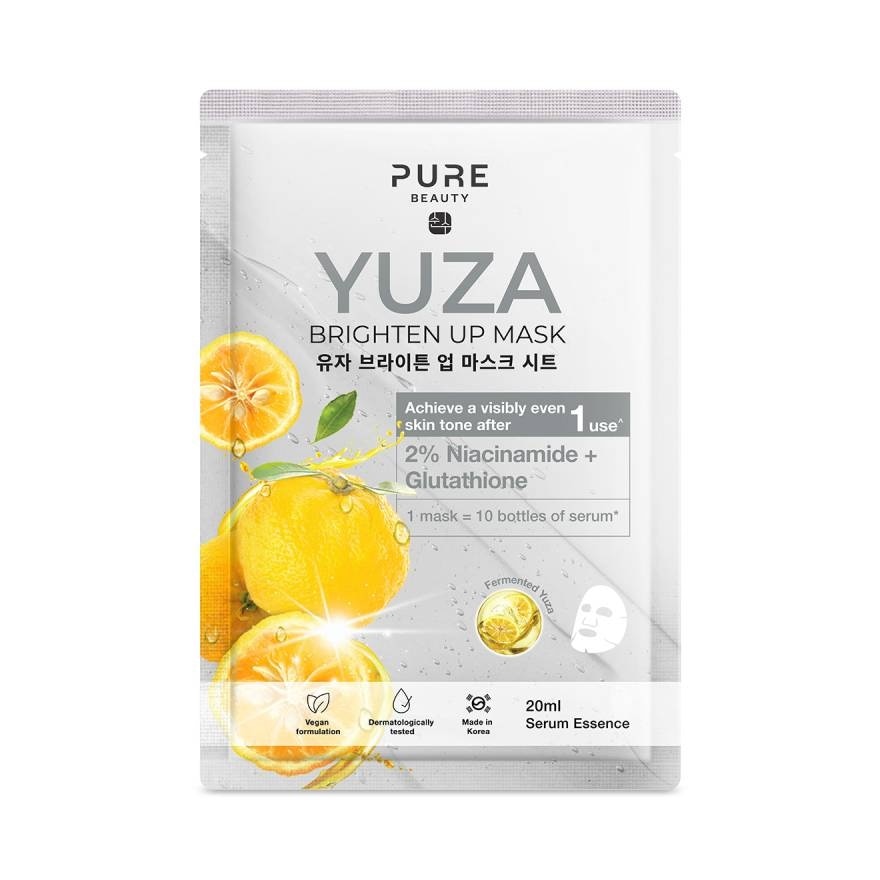 Pure Beauty Yuza Brighten Up Mask 1 sheet.