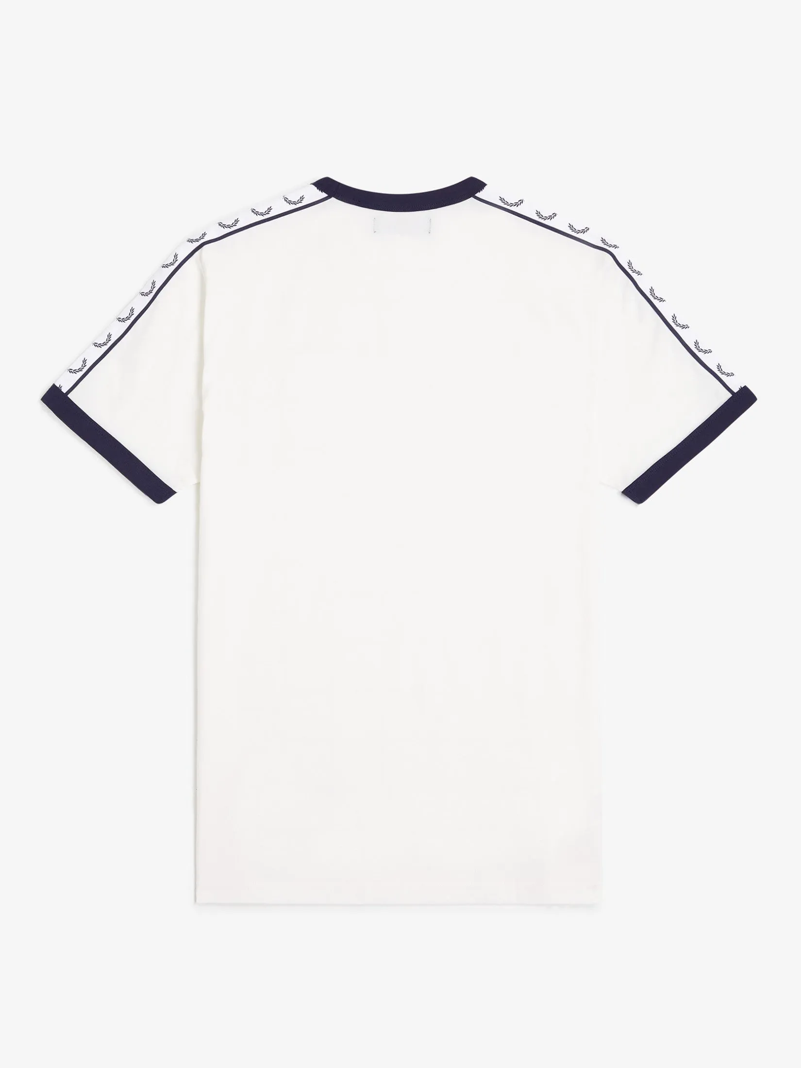 FRED PERRY Men TAPED RINGER T-SHIRT White