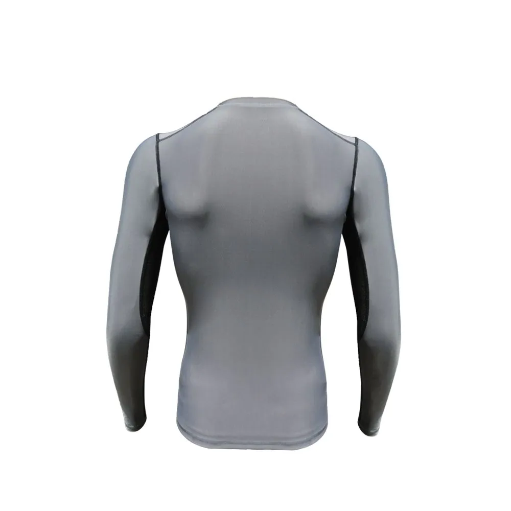 SPANDEX Grey/Black-NS001-Compression top