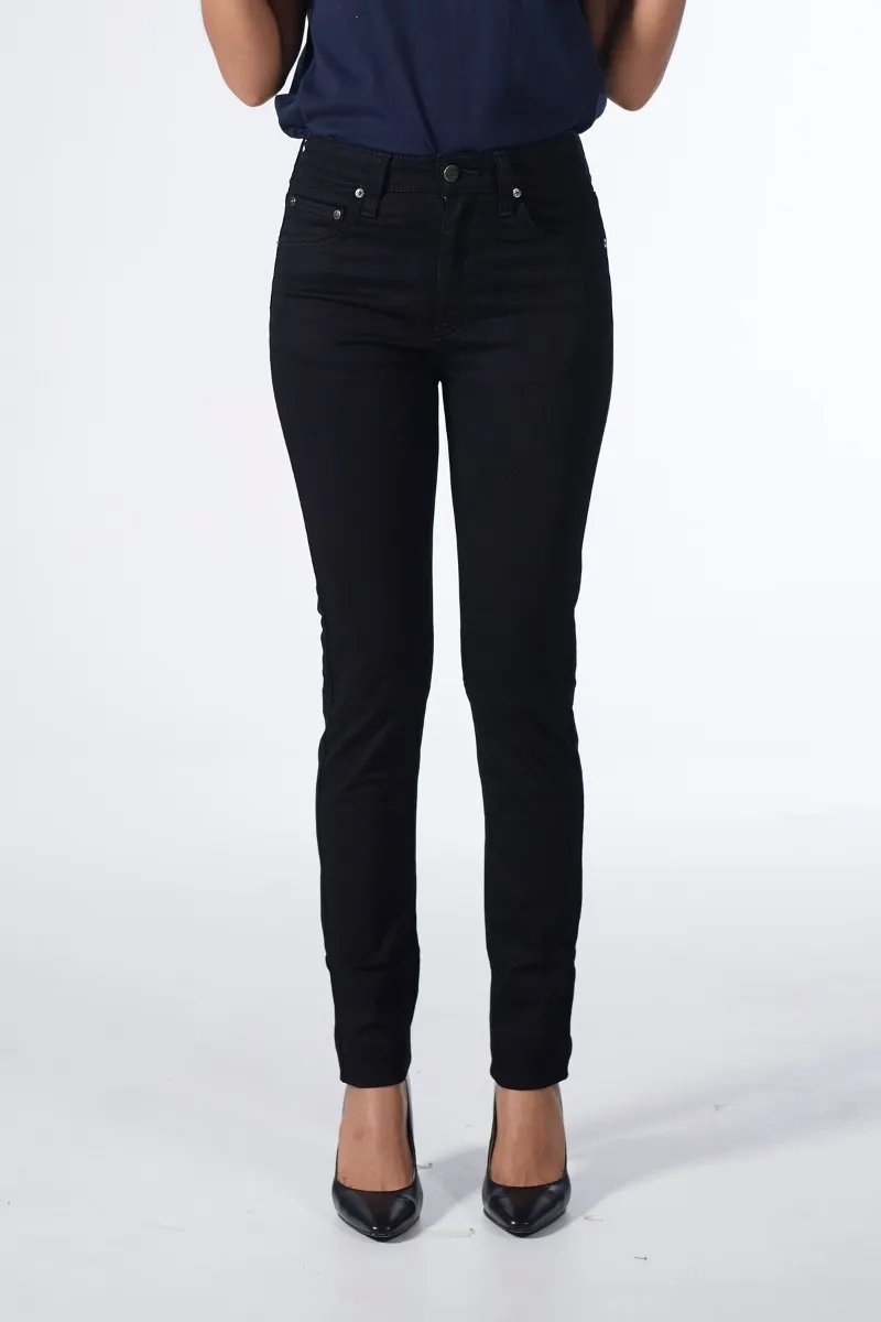 MC JEANS Black Jeans Dave's leg MBD1238