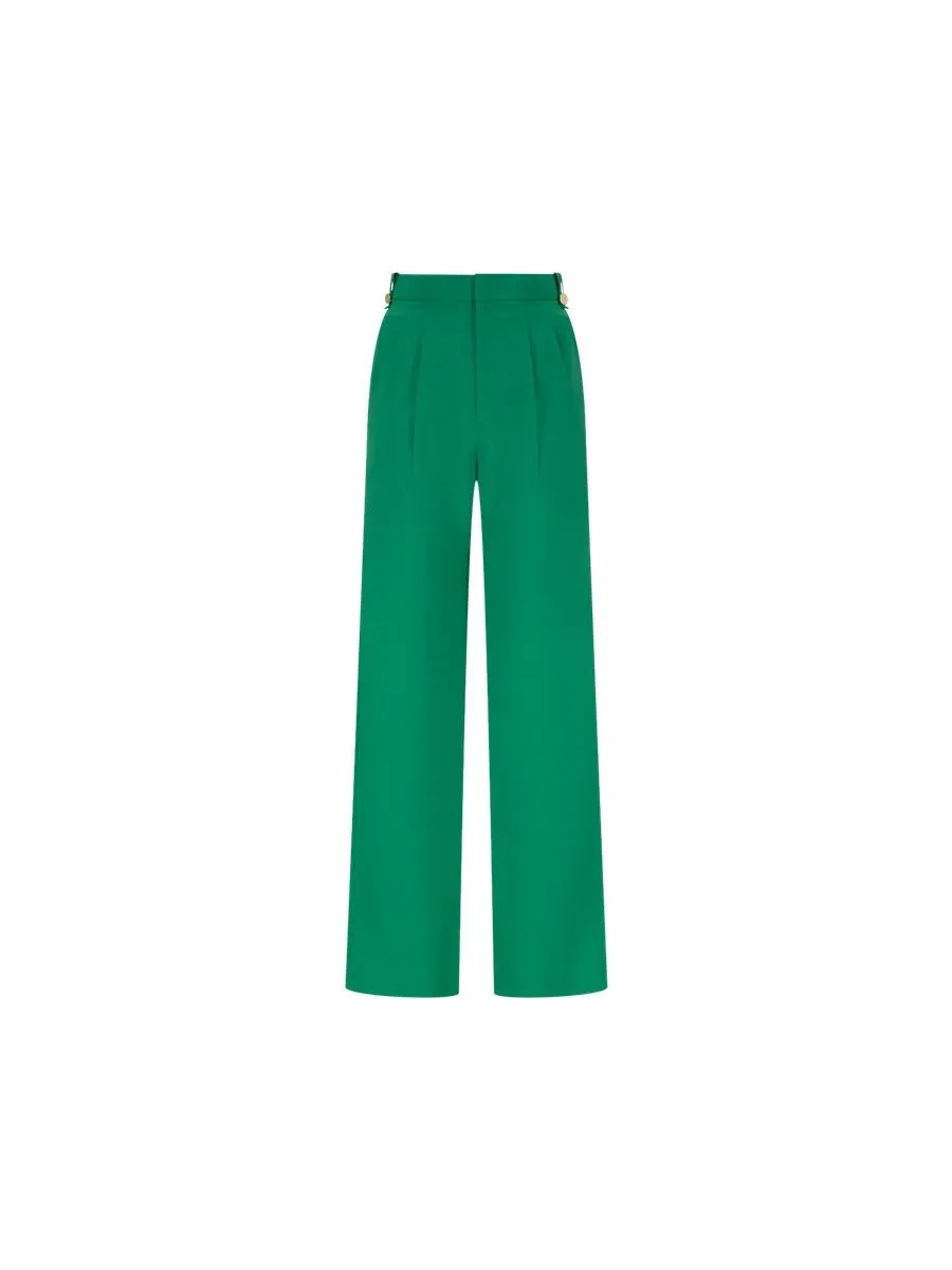 ASV (RS24) Bena Women Straight Pants Green