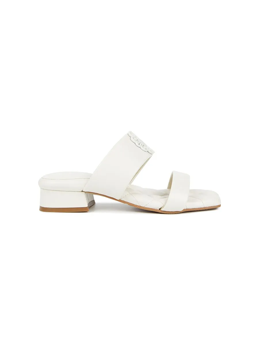 SHU WOMEN  PALETTE SOFT 1" INFINITE HEART ONTONE - WHITE