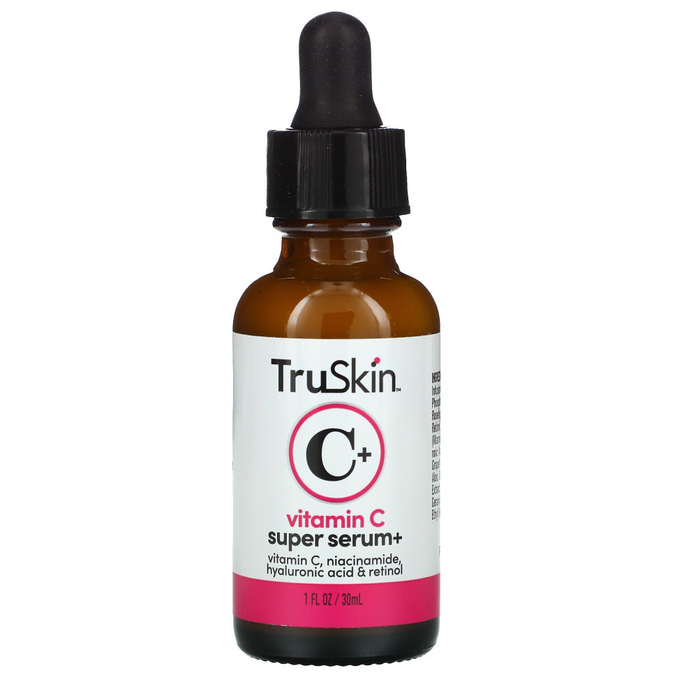 TruSkin, Vitamin C Super Serum +, 1 жидкая унция (30 мл)