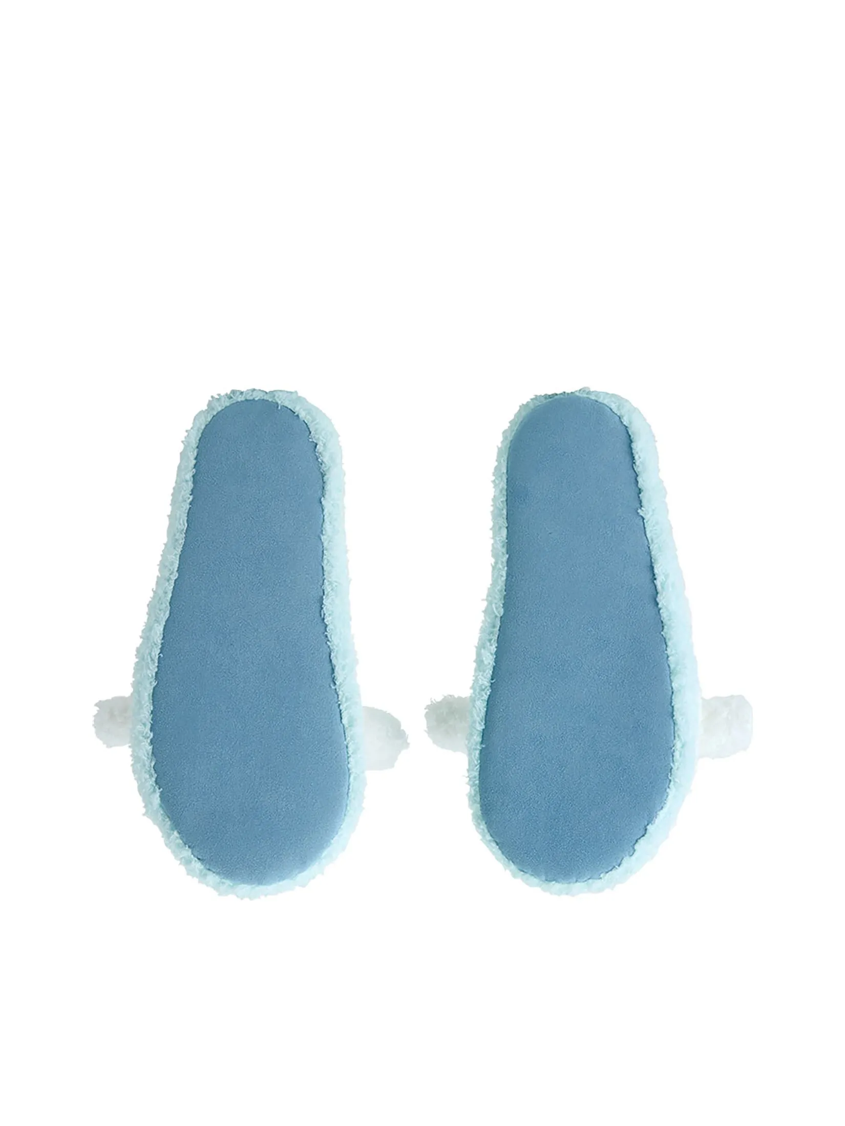 SANRIO Room Slippers Face Cinnamoroll Blue