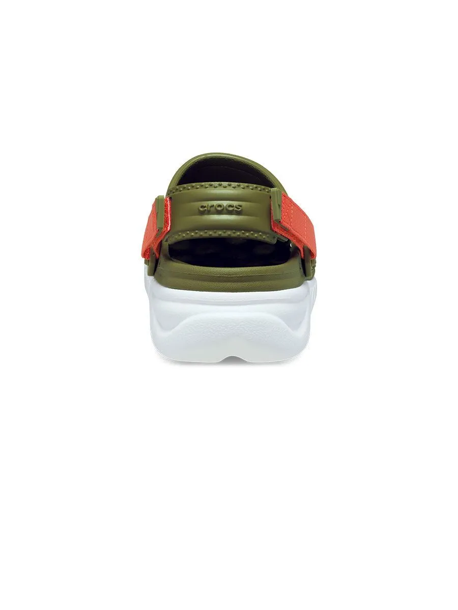 CROCS Unisex Casual Shoes Duet Max Clog Green - CR024SH131ECTH