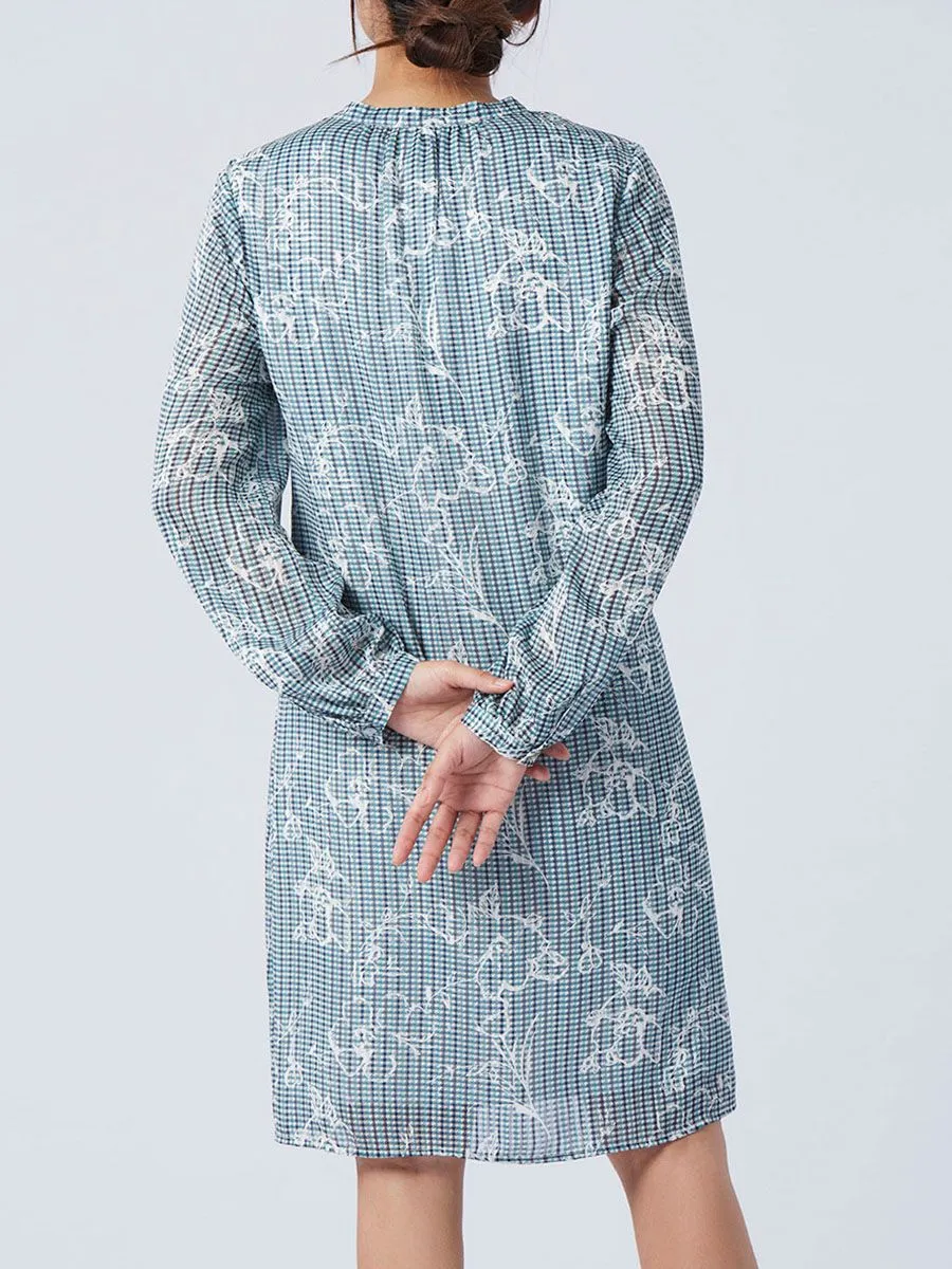 ESPADA Printed Shift Dress Women Mix Colors