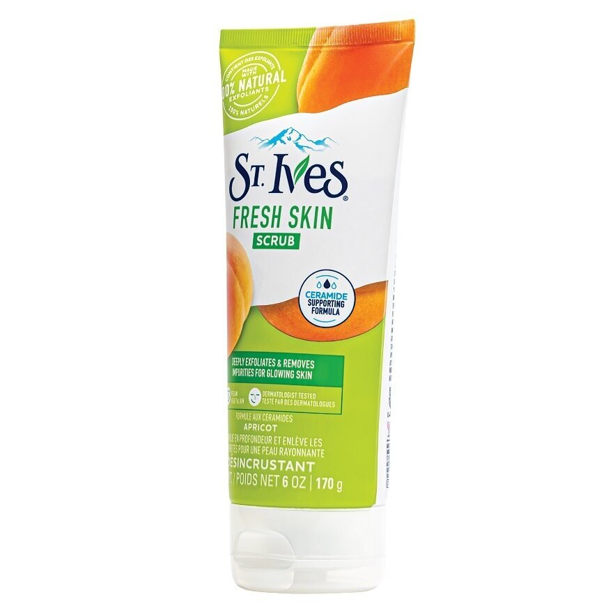 St.Ives Scrub Fresh Skin Apricot 170 G.<BR>