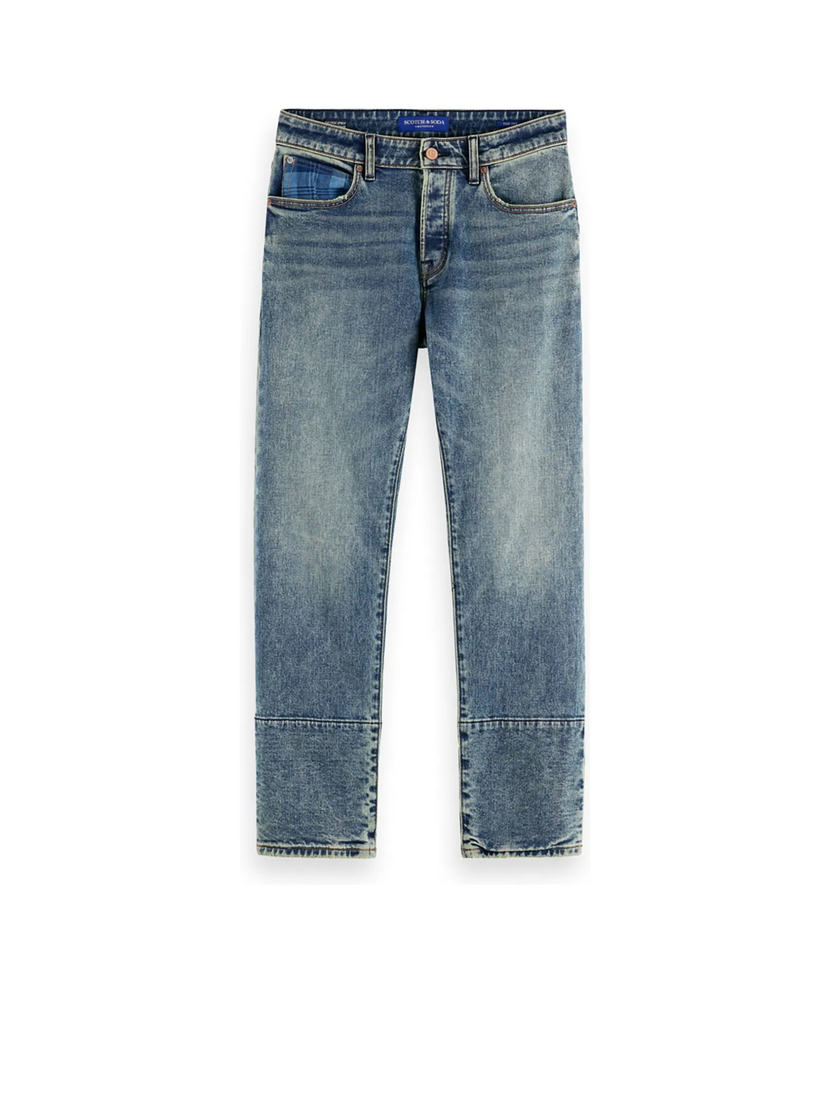 SCOTCH&SODA Men Jeans The Zee Straight Navy