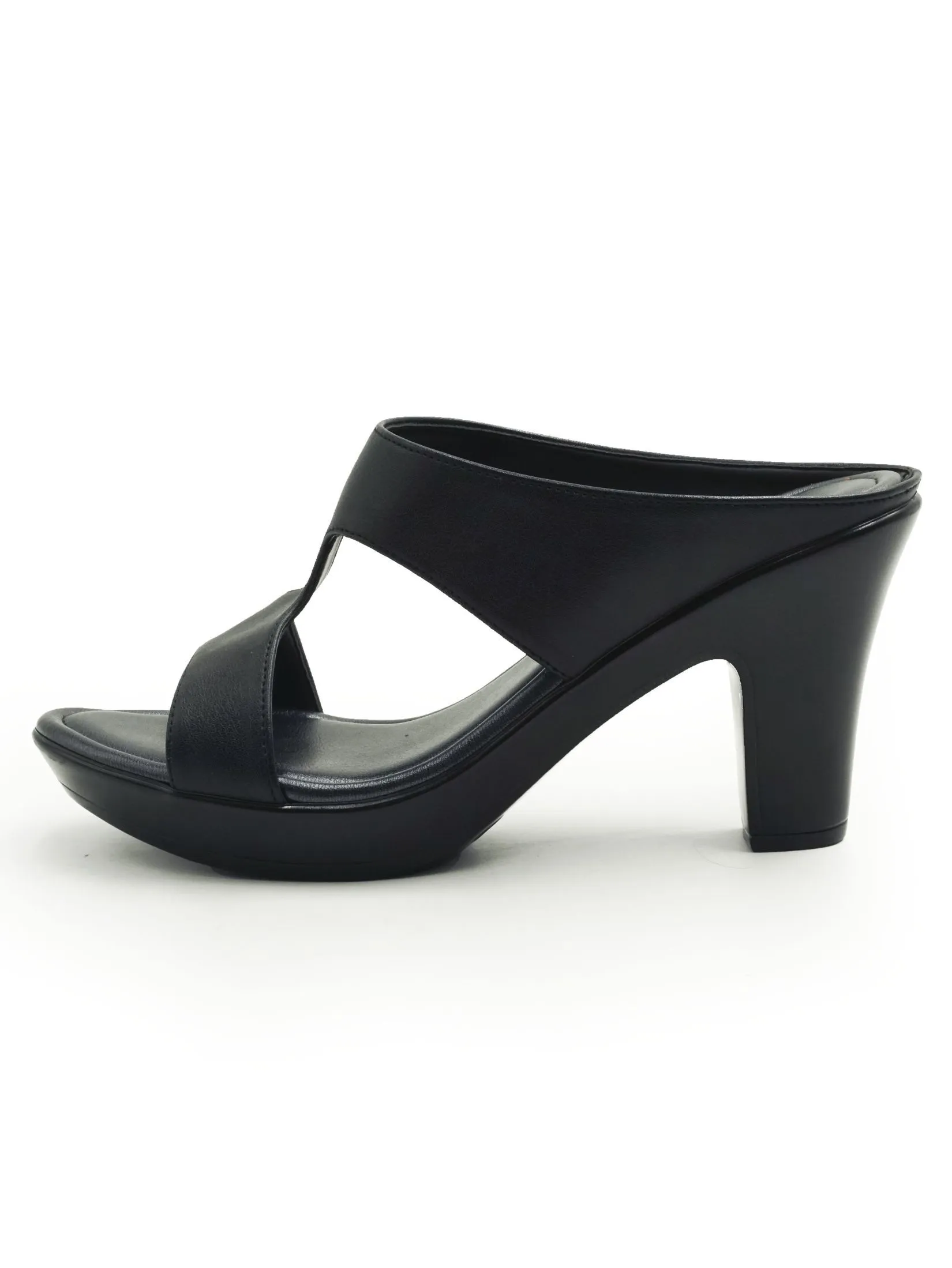 SENSO Women PU HEEL J84029 Black