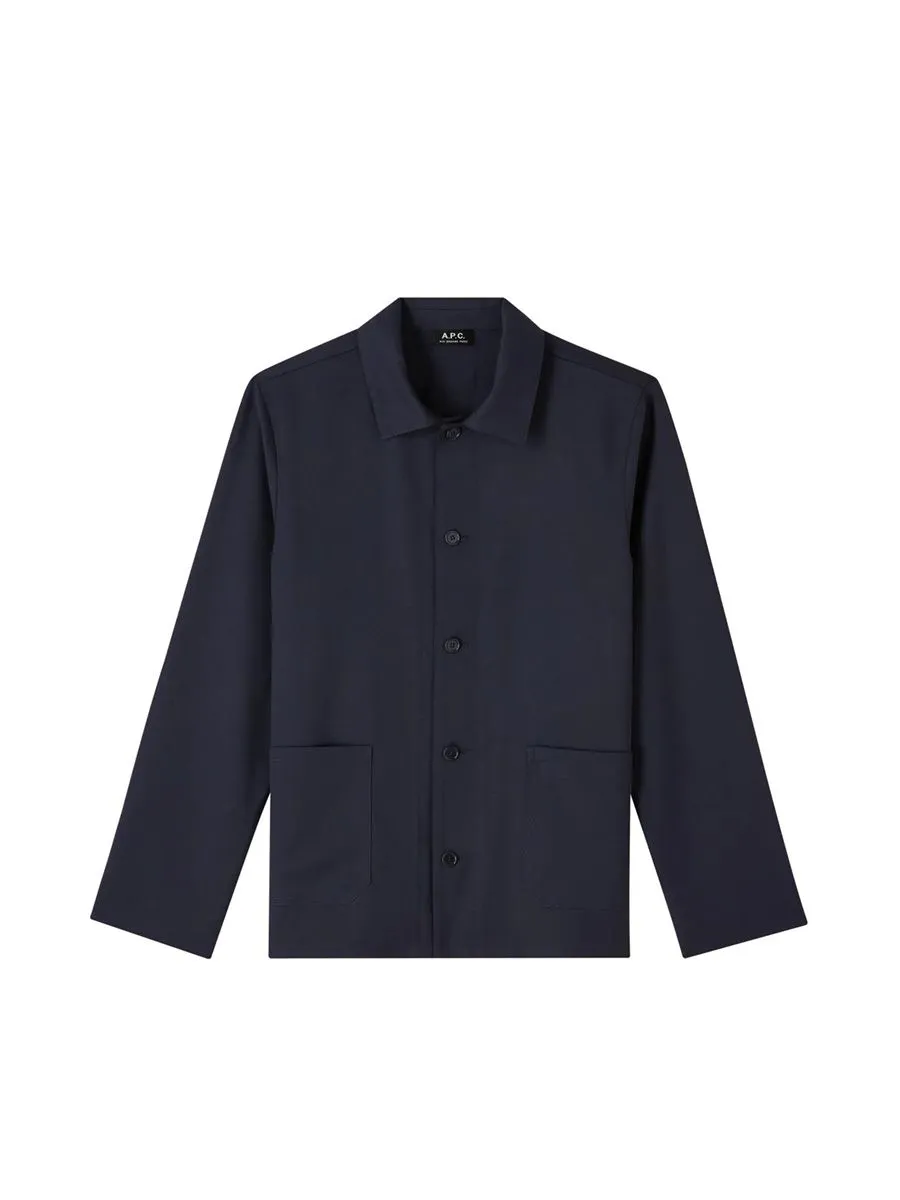 A.P.C. Men Jacket Kerlouan Navy