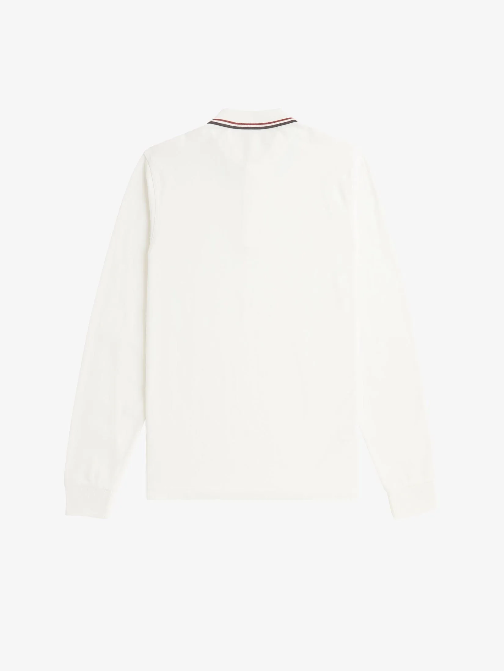 FRED PERRY Men LS TWIN TIPPED SHIRT           White