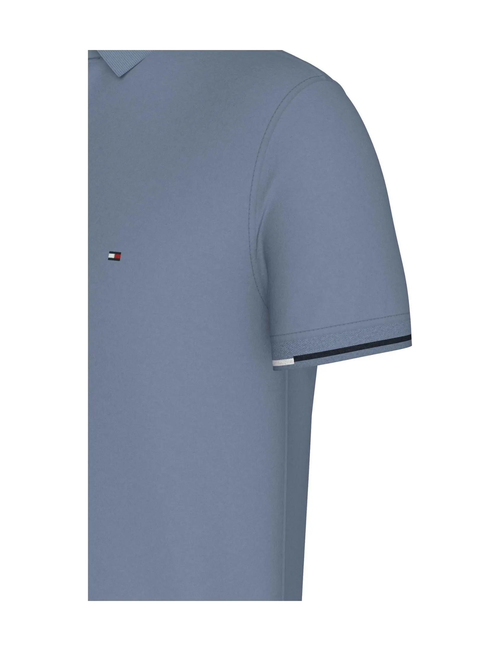 TOMMY HILFIGER MEN POLO BLUE Slim