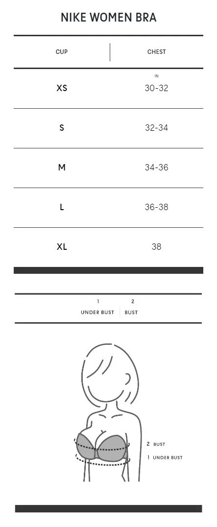 NIKE Women Padded Sports Bra Swoosh Medium Support Aster Pink/White