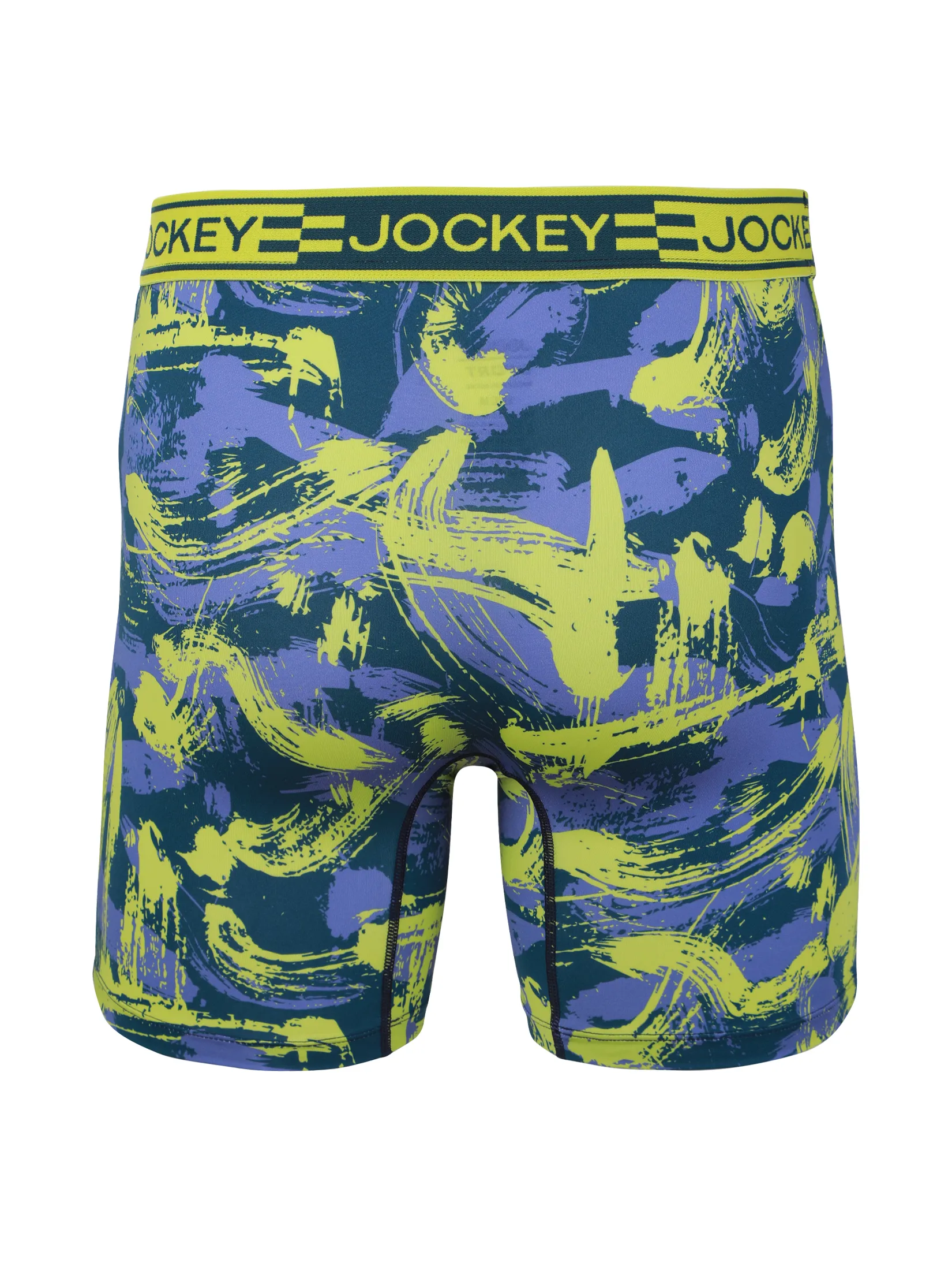 JOCKEY UNDERWEAR Men s SPORT MICROFIBER ACTIVE BOXER TRUNK YELLOW