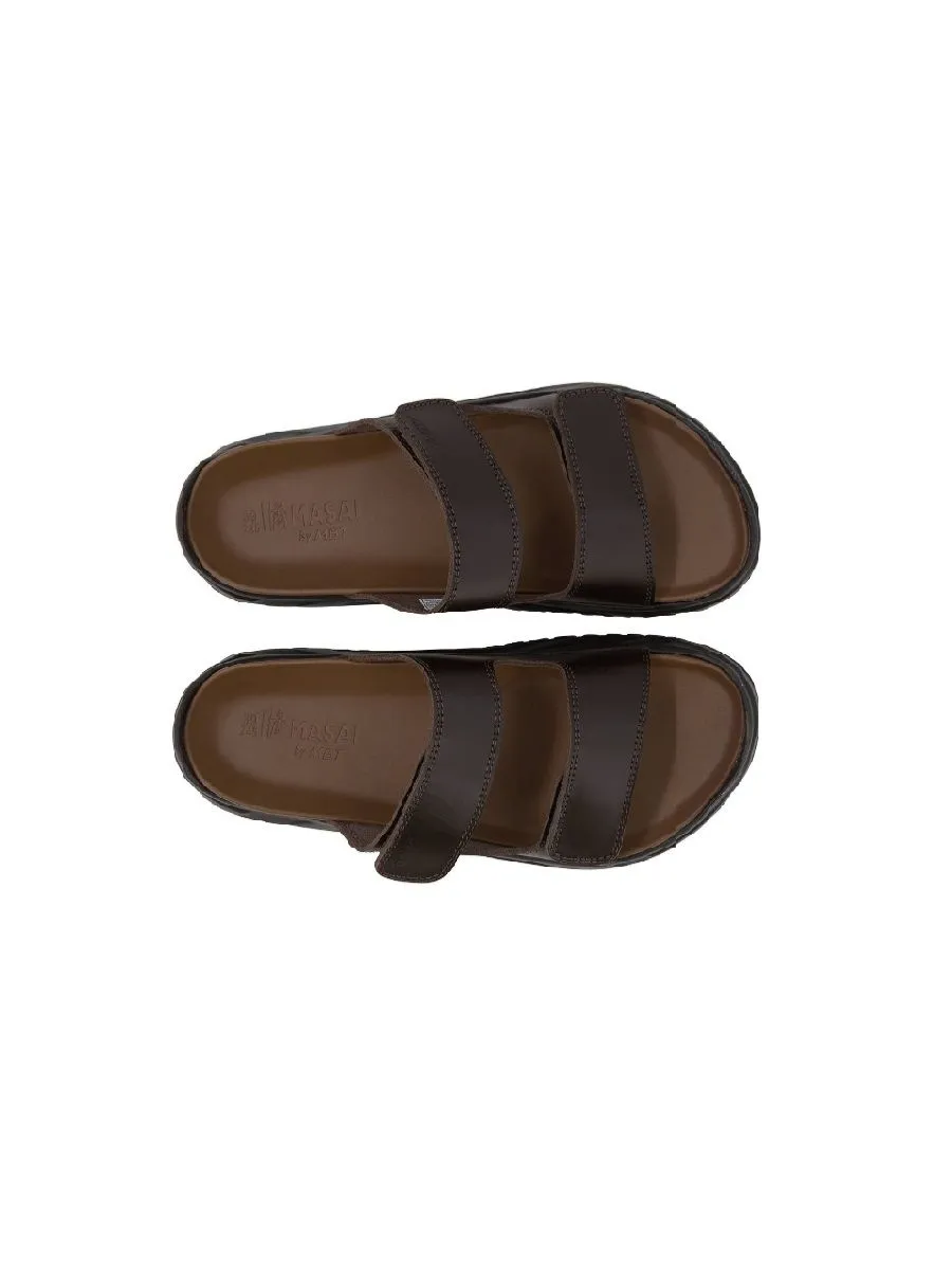 MBT BROWN Men's AMA Sandals
