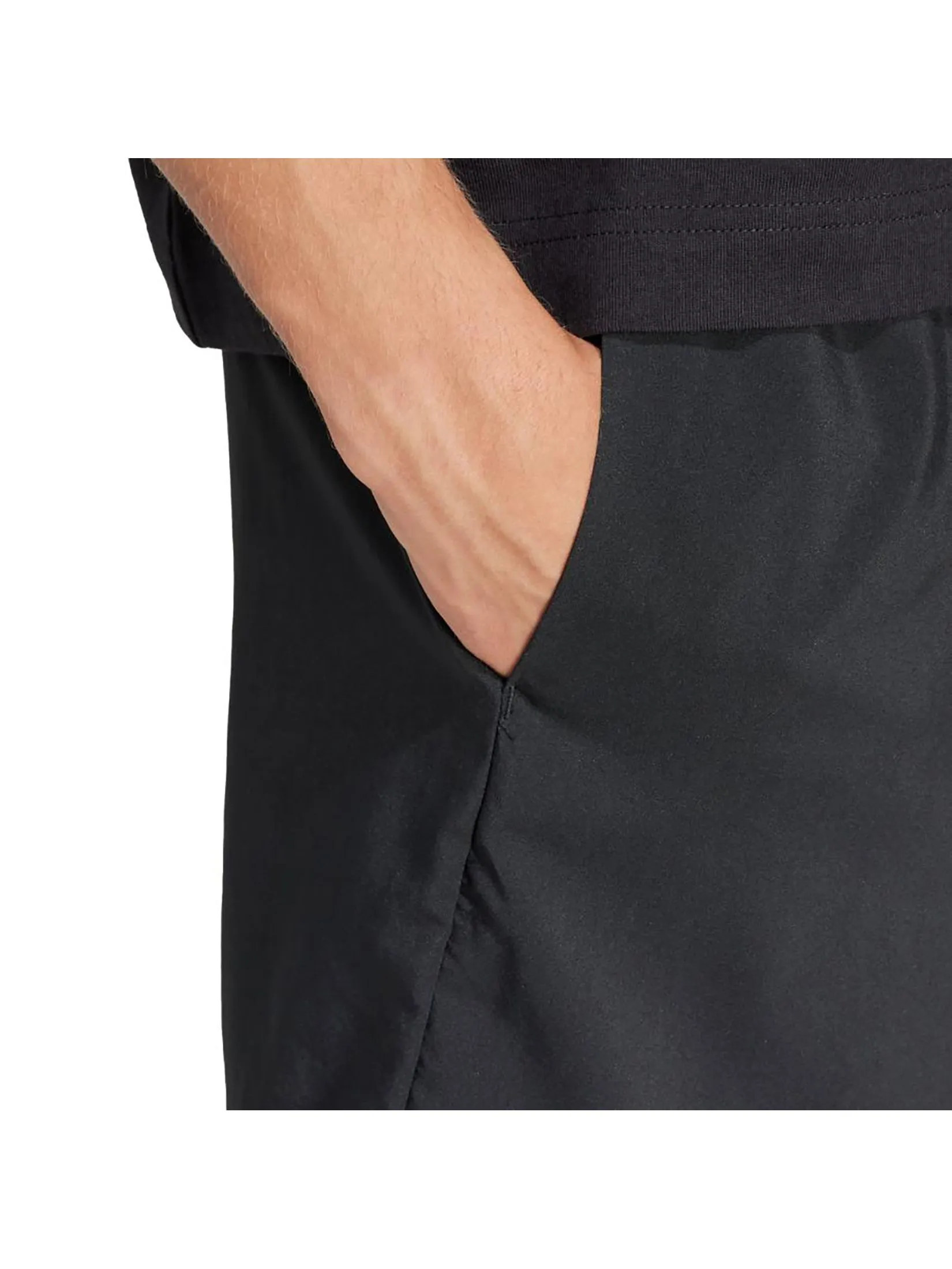 ADIDAS Men Shorts Essentials Small Logo Cargo Chelsea JF3530 Black / White